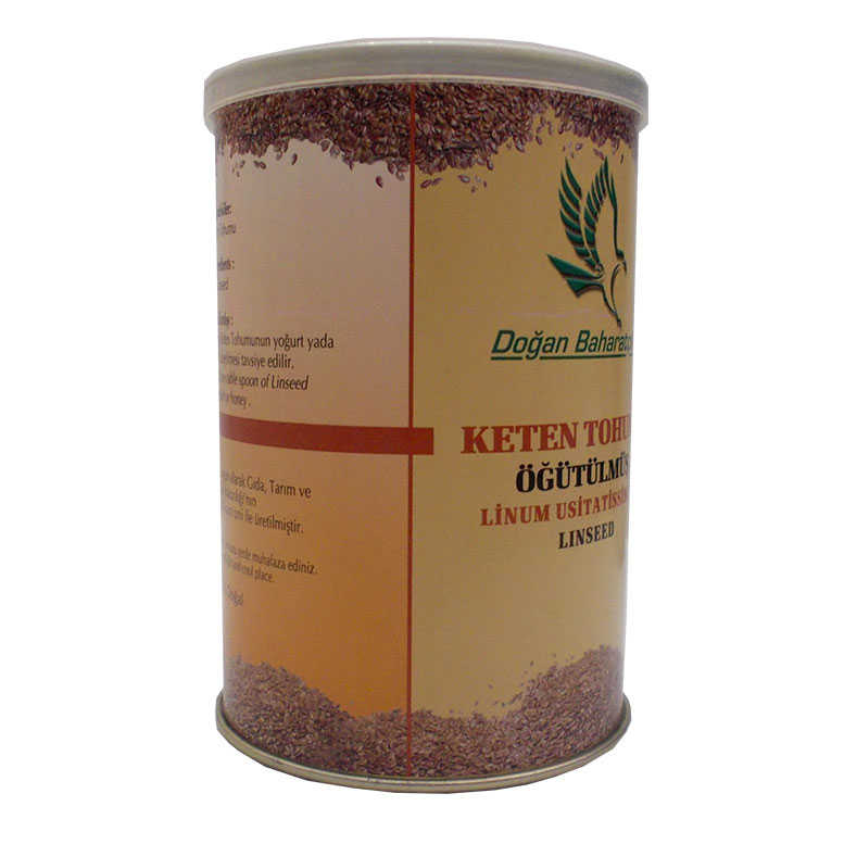 Flaxseed Ground Natural 150 Gr Tin Box