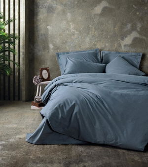 Anthracite Double Duvet Cover Set