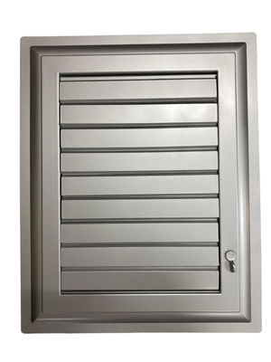 Plastic Grille 35X55 Silver Bathroom WC Ventilation