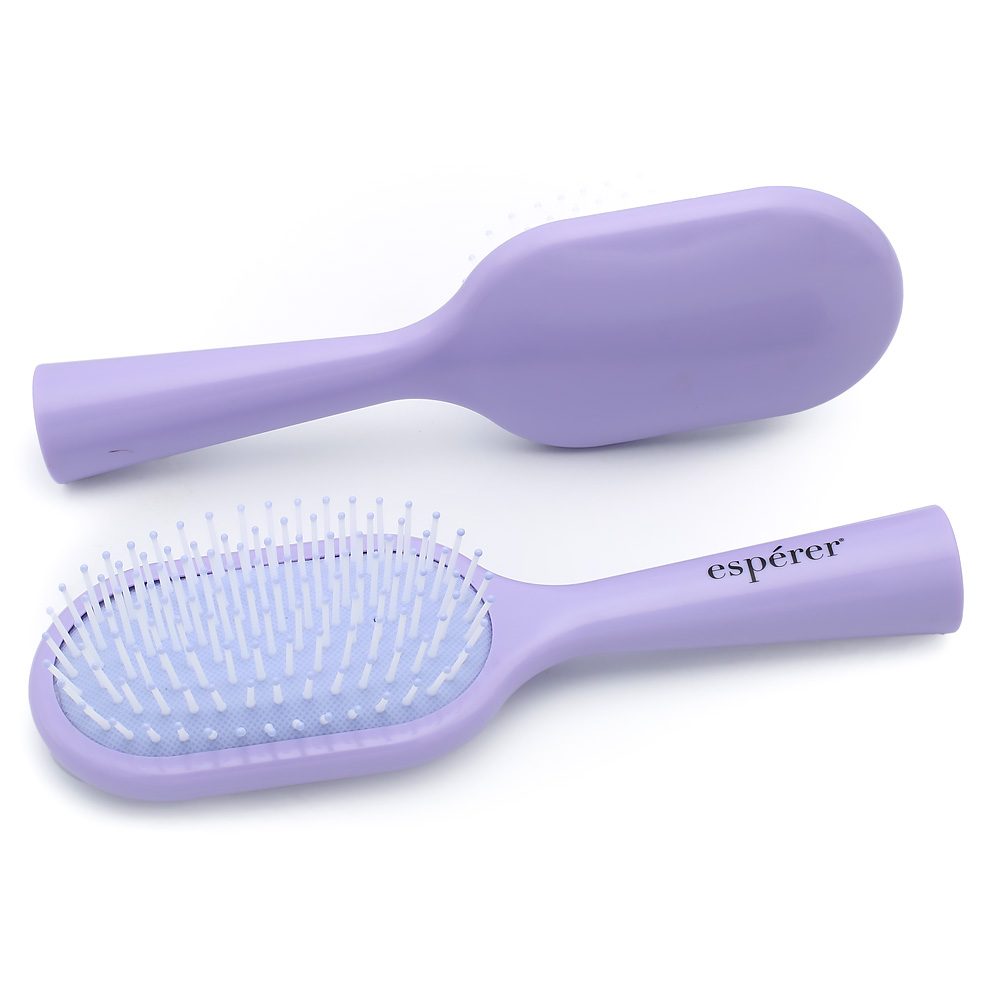 Special Hair Detangling Brush with Bun / Purple / JT8590