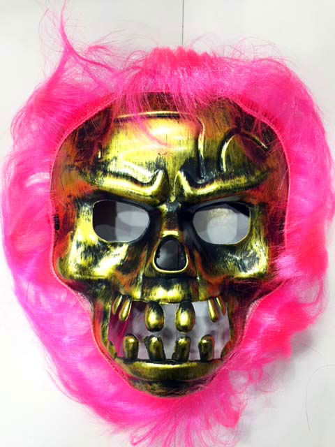 Halloween Pink Hair Mask