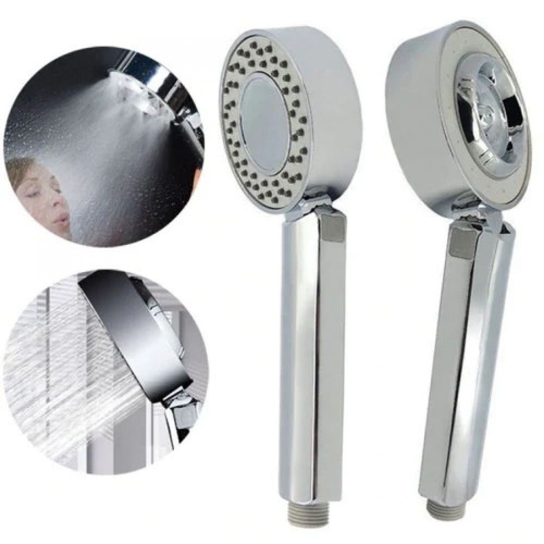 Shower Head with Shampoo Reservoir - Spa Effect