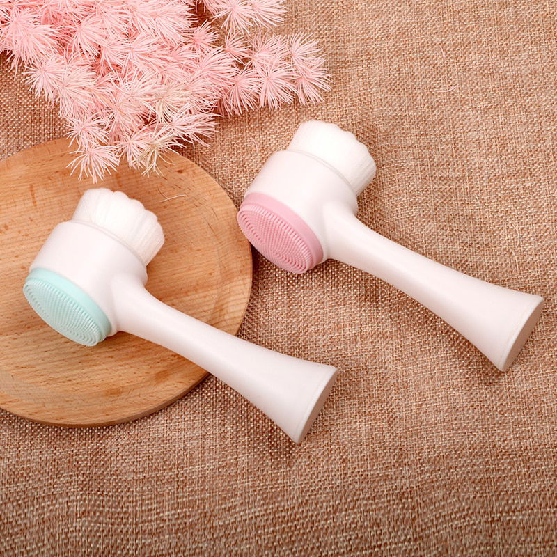 Double Sided Facial Cleansing and Massage Brush