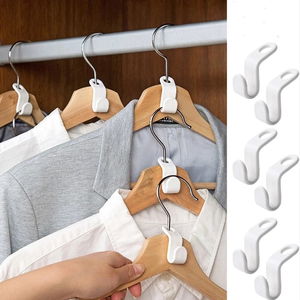 20 Pieces Practical Wardrobe Hanger Multiplier Apparatus - Wardrobe Hanger Multiplier