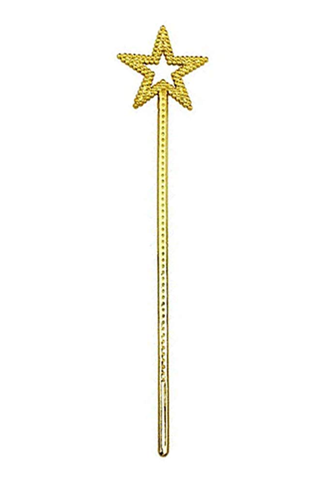 Gold Color Star Fairy Wand Fairy Wand 34 cm 1 Piece