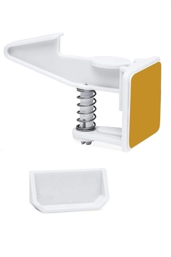 Baby Child Safety Proof Adhesive Holder Hidden Safety Lock For Drawer And Cabinet