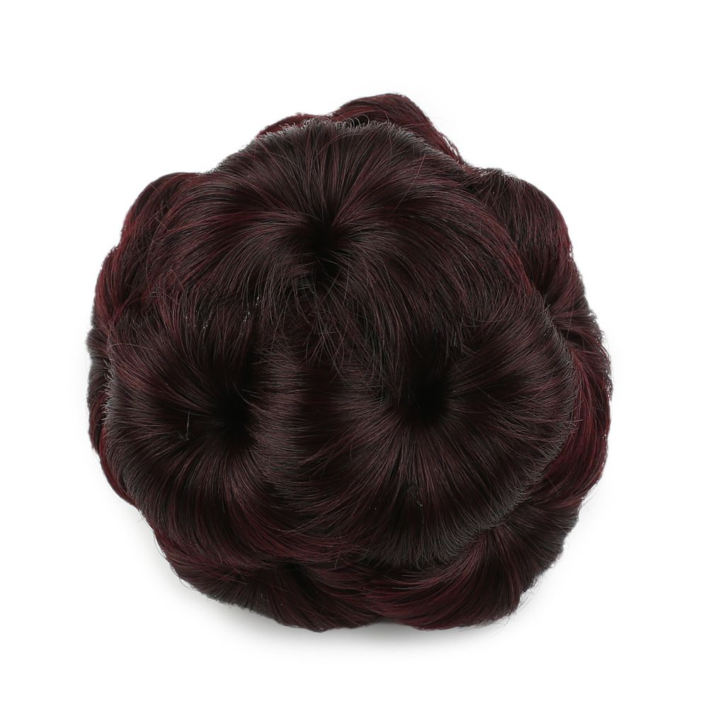 Bun Buckle / Dark Red