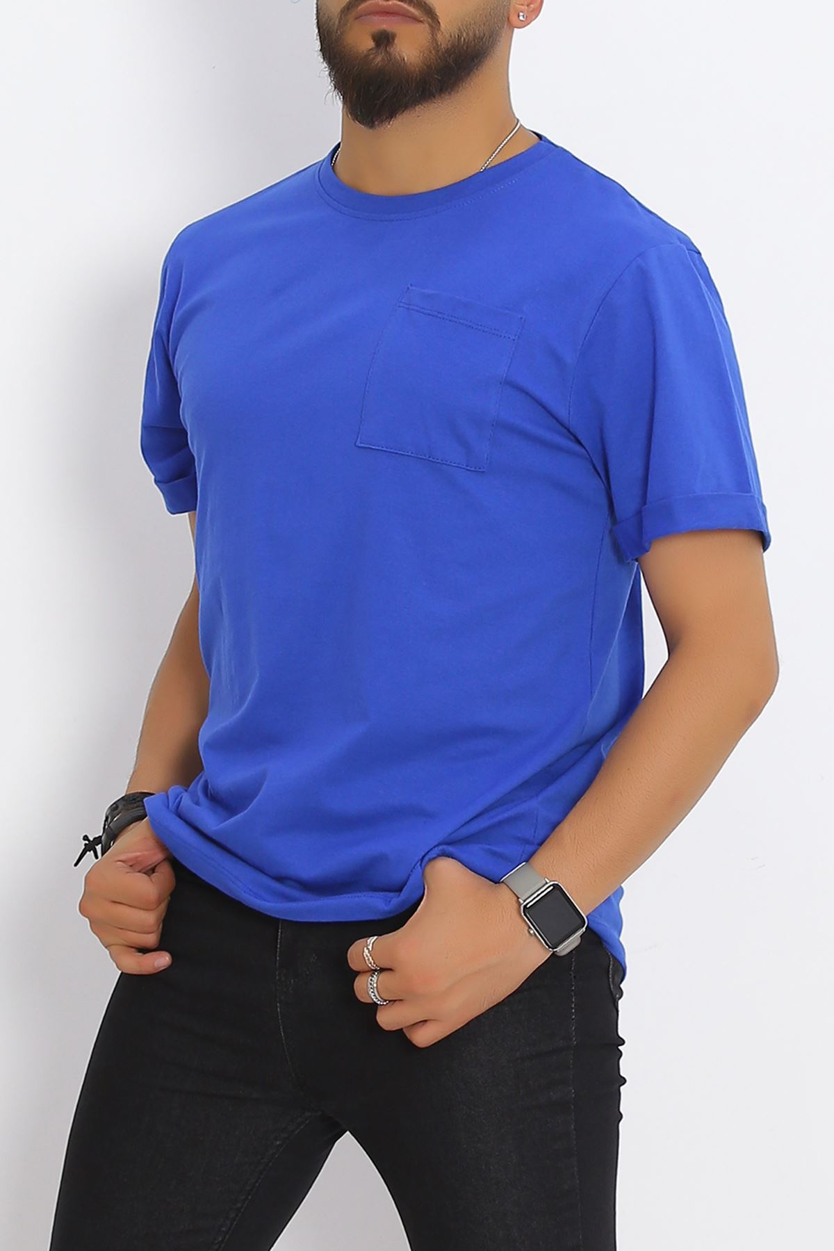 Men's T-Shirt with Pockets Saks