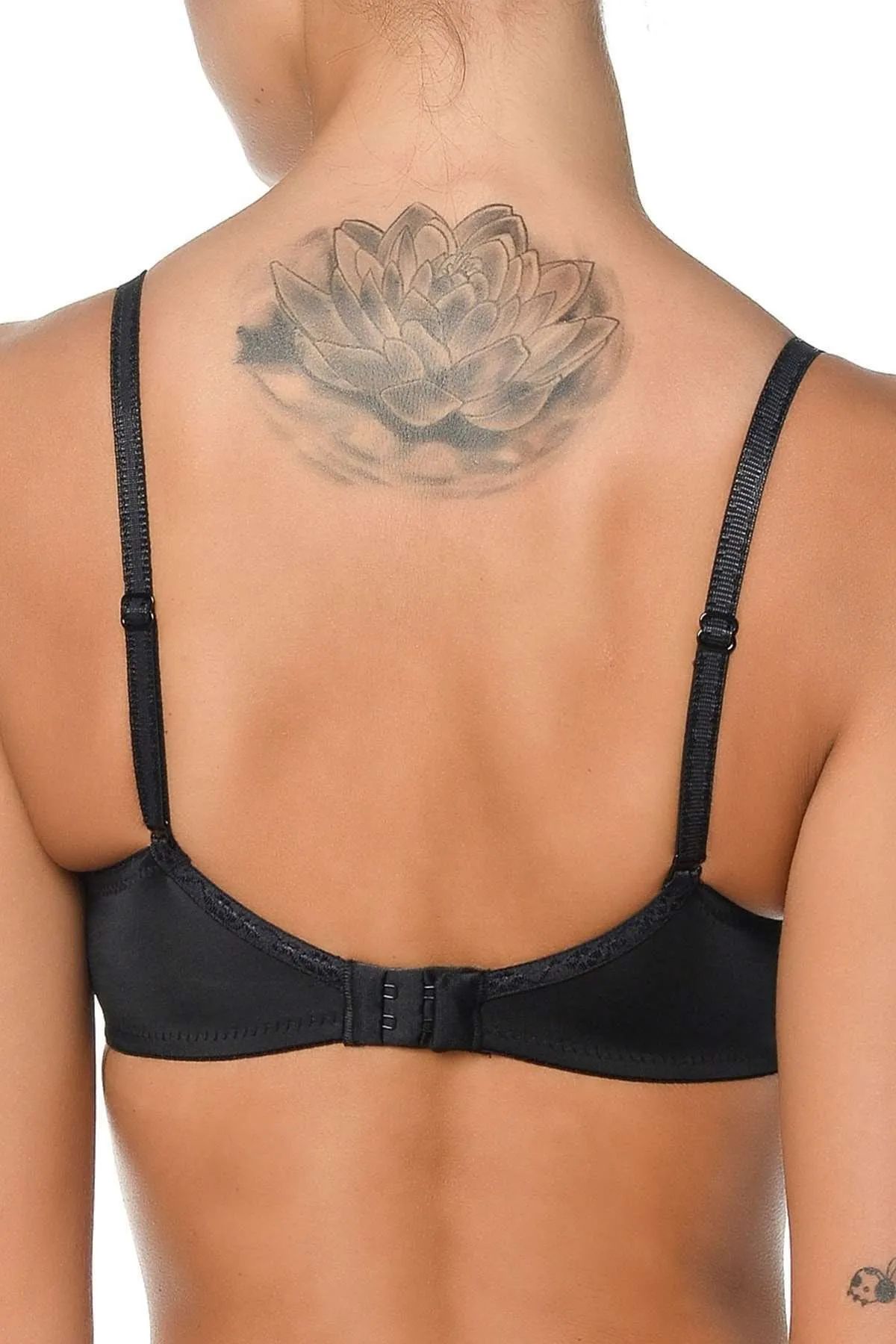 Women's Black Unpadded Basic Bra 8300