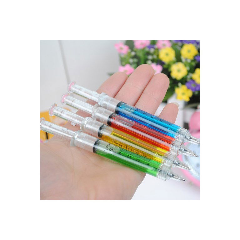 Syringe Shaped Ballpoint Pen Syringe Pen