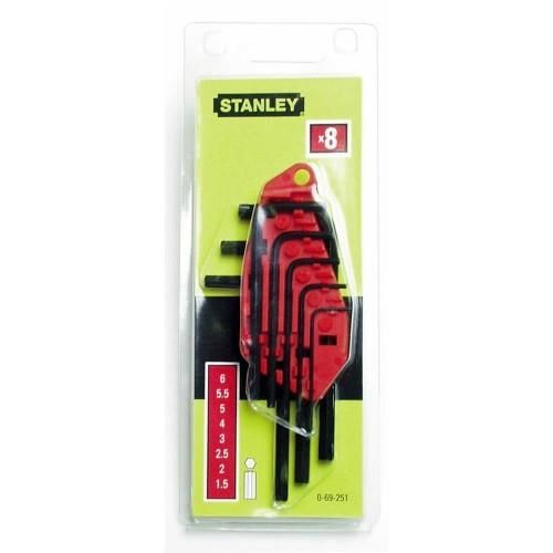 Stanley ST069251 8 Piece Allen Key Set