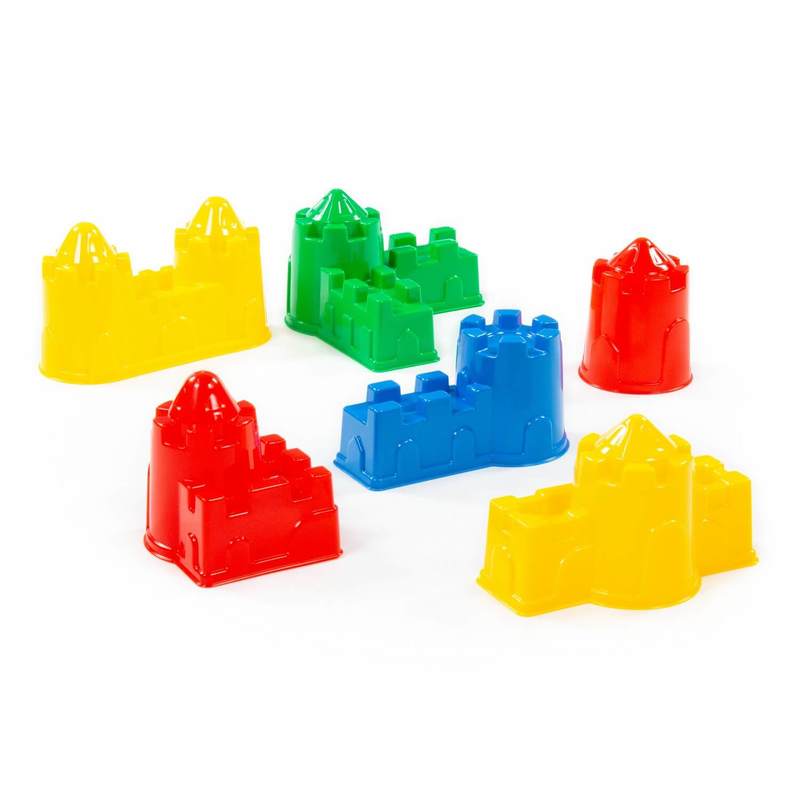 Castle Sand Molds 6 Pieces