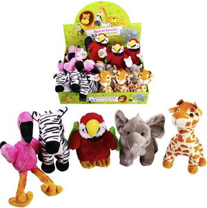 Plush Tropical Animals 25 Cm