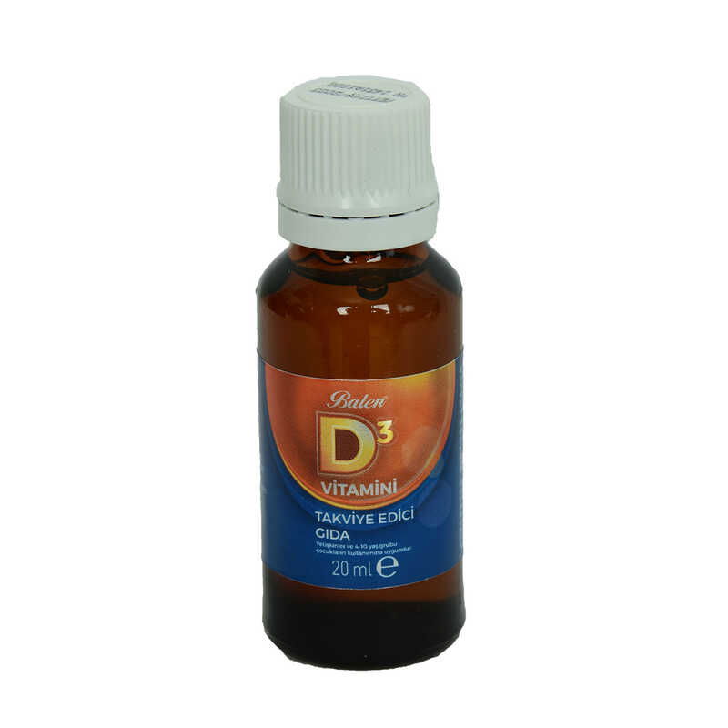 Vitamin D3 Food Supplement 20 ML