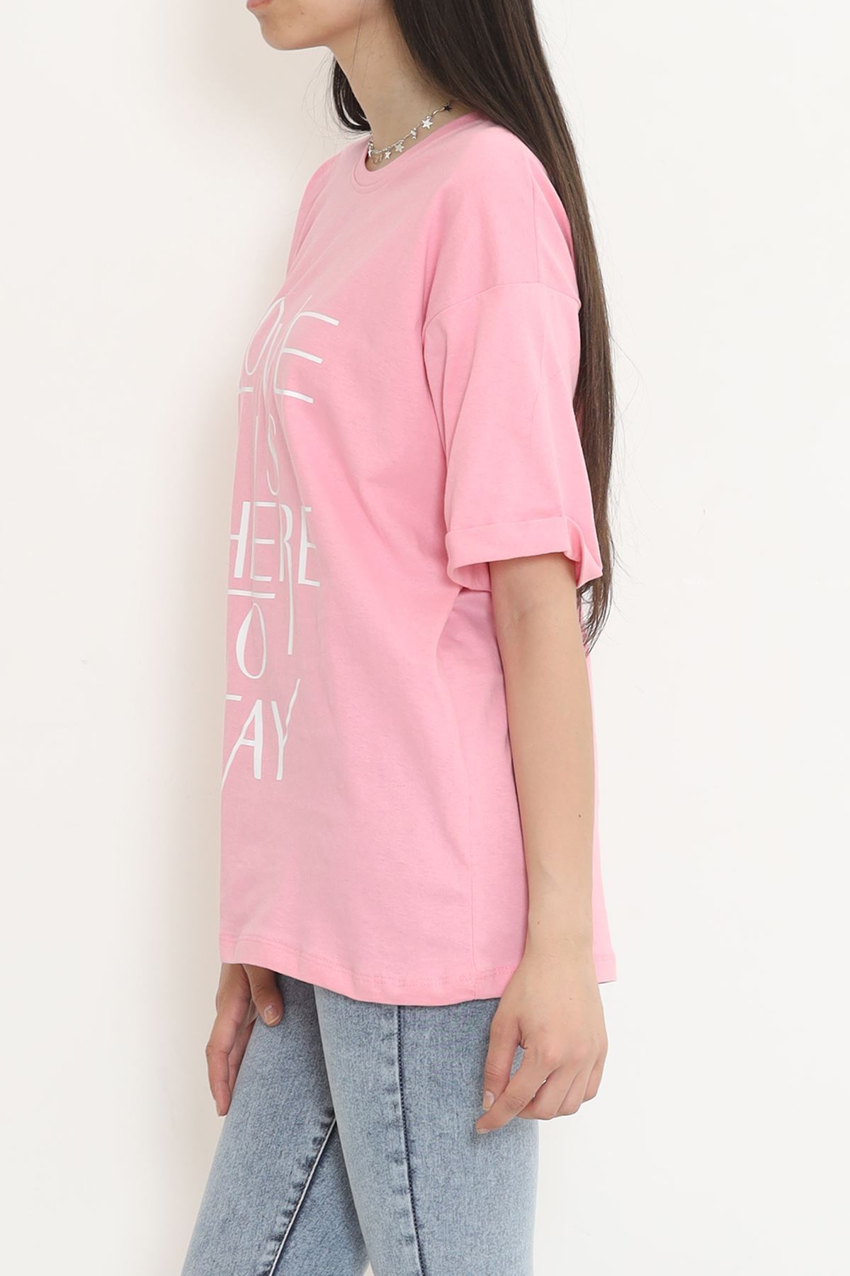 Double Sleeve T-Shirt Light Pink