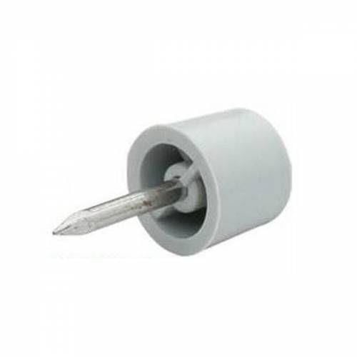 Plastic Shelf Pin with Nail (100 Pieces) White