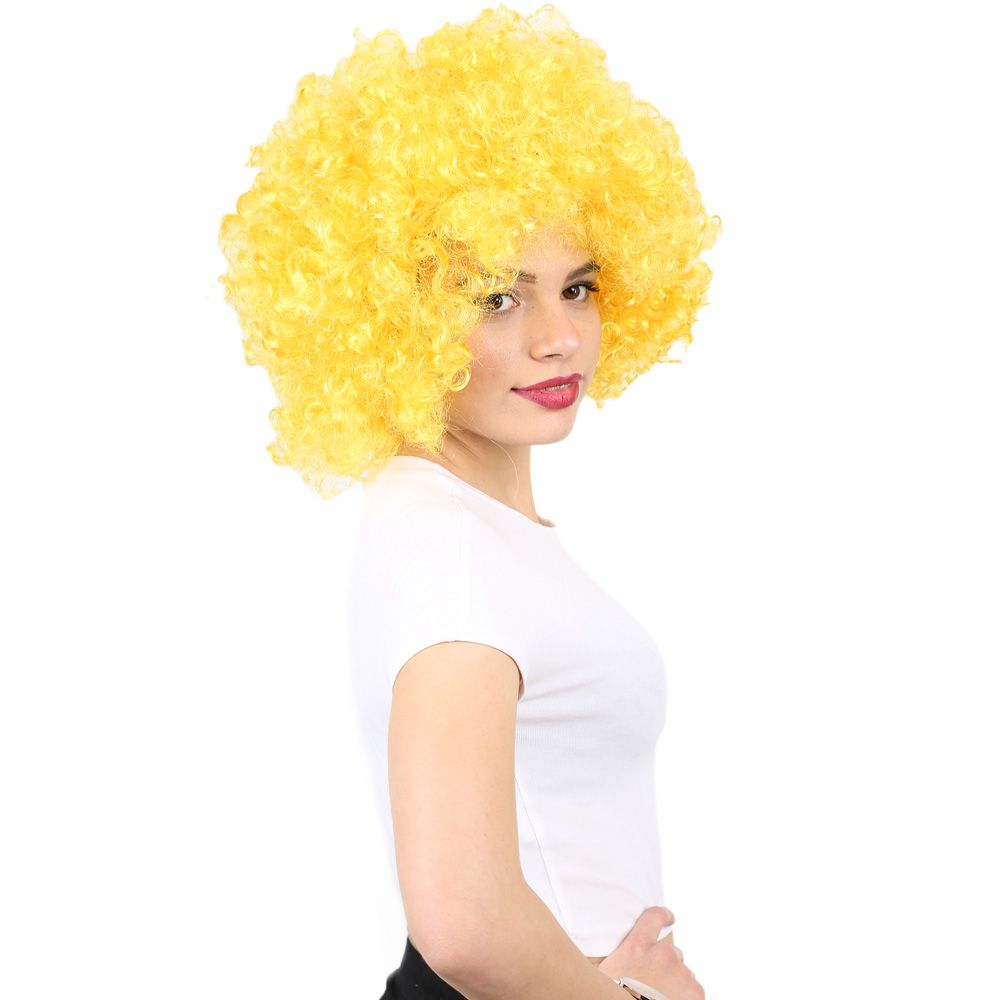 Animation Party And Clown Wig / Yellow