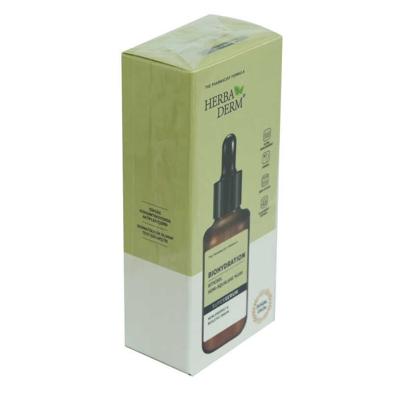 Superserum BioHydration Herbal Hemi-Squala Moisturizing Natural Face Serum 30 ML