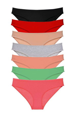 7pcs Super Eco Set Lycra Women Slip Panty Set 4