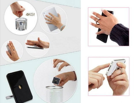 Ring Design Phone Tablet Holder Selfie Ring