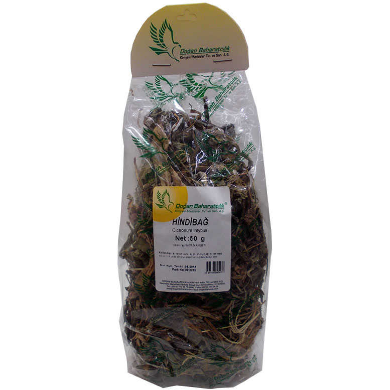 Chicory Leaf Herb Natural 50 Gr Package