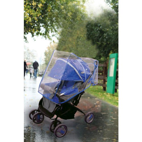 Baby Stroller Raincoat - Blue