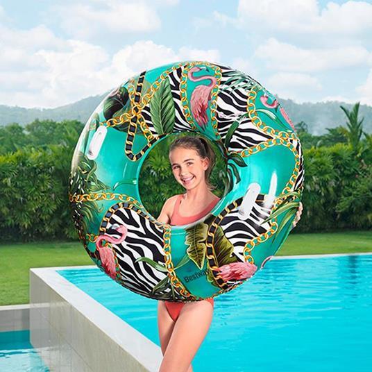 Tropical Patterned Grab Bagel 114 Cm