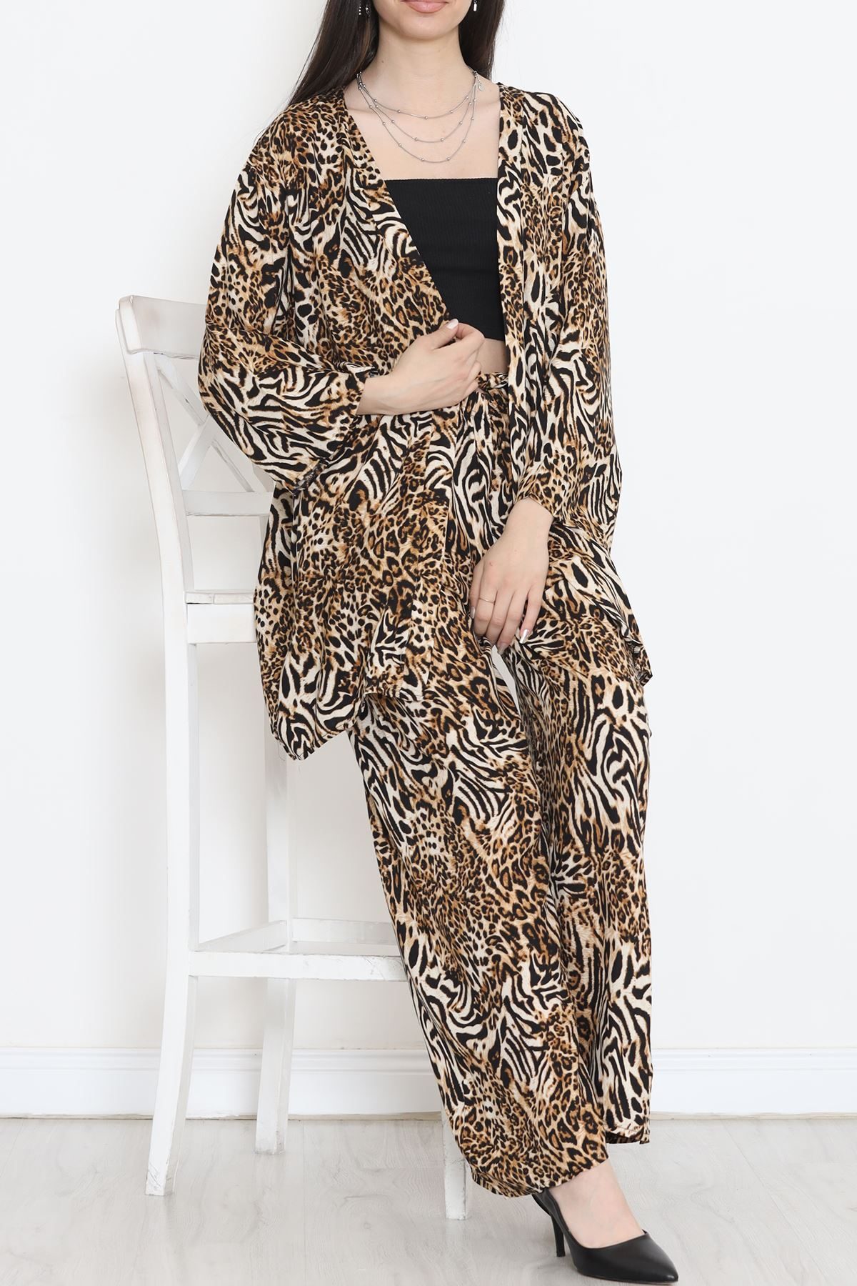 Kimono Set Leopard