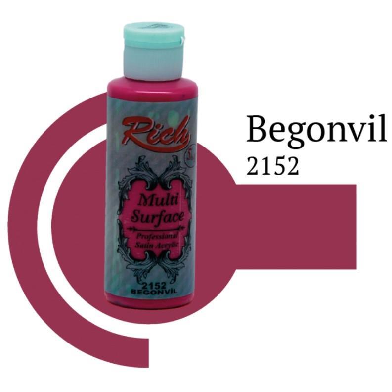 Rich Multi Surface 2152 Begonvil Acrylic Boya 120 cc