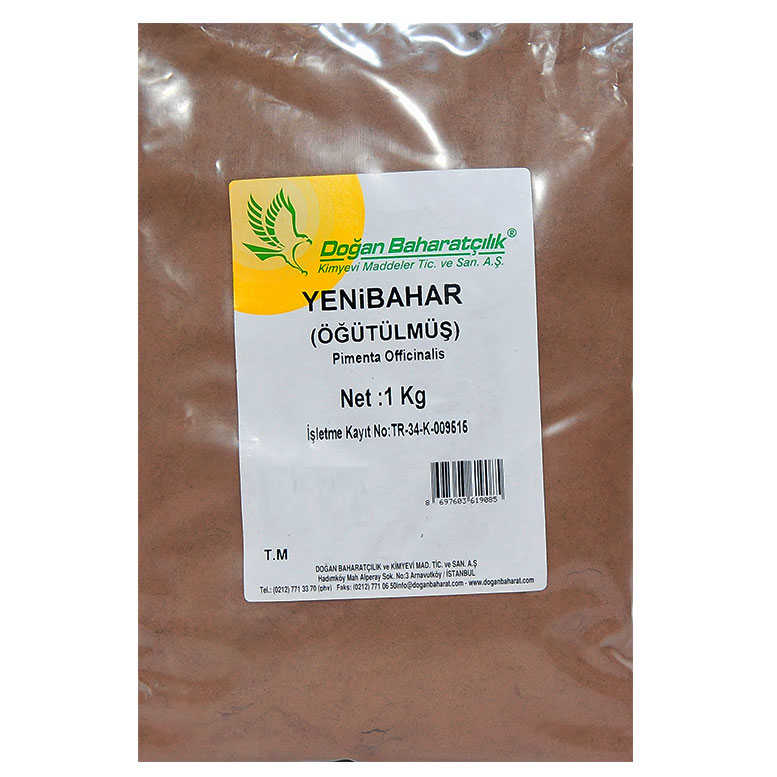 Allspice Ground Natural 1000 Gr Package