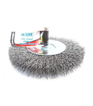 Hawk HA11135 Pin Gray Wire Circular Brush 100x10 mm