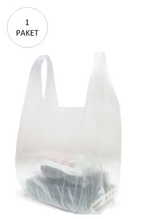 Transparent Athlete Bag Large Size 30x56 cm 1 Package Approximately 150 Pieces