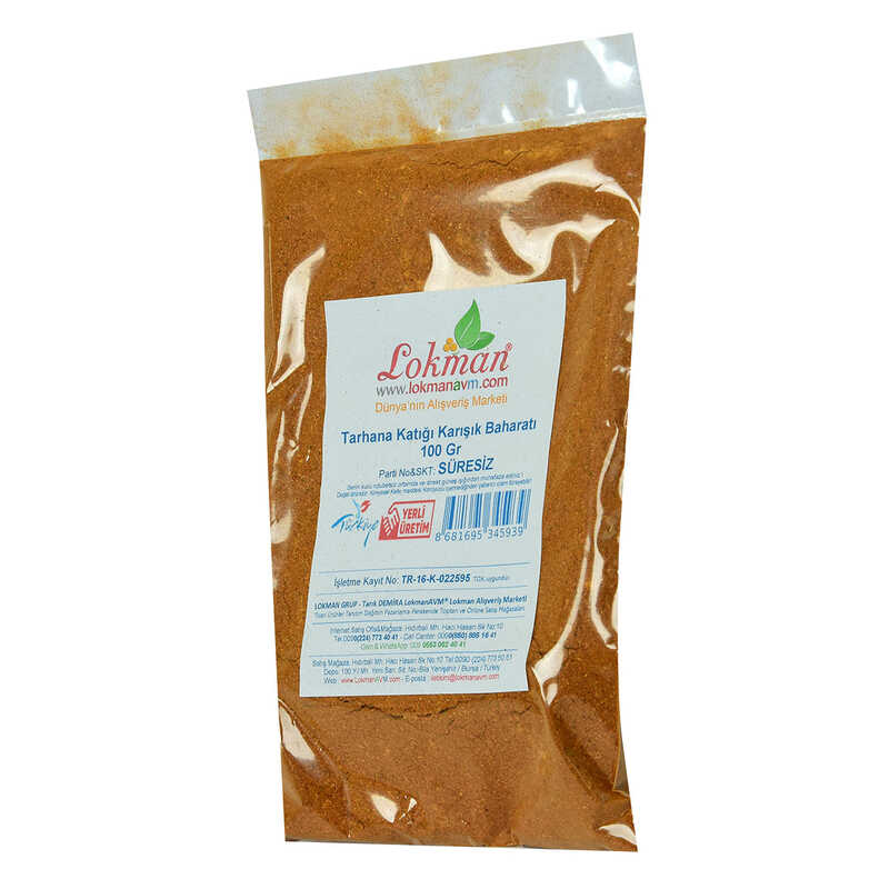 Tarhana Additive Mixed Spice 100 Gr Package