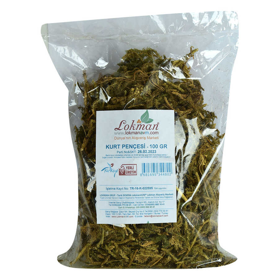 Wolf Claw Herb Natural 100 Gr Package