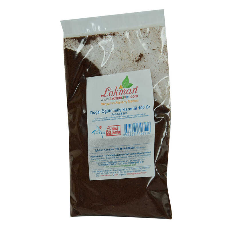 Clove Natural Ground 100 Gr Package