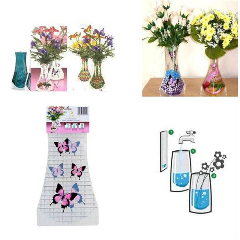 Collapsible Plastic Vase