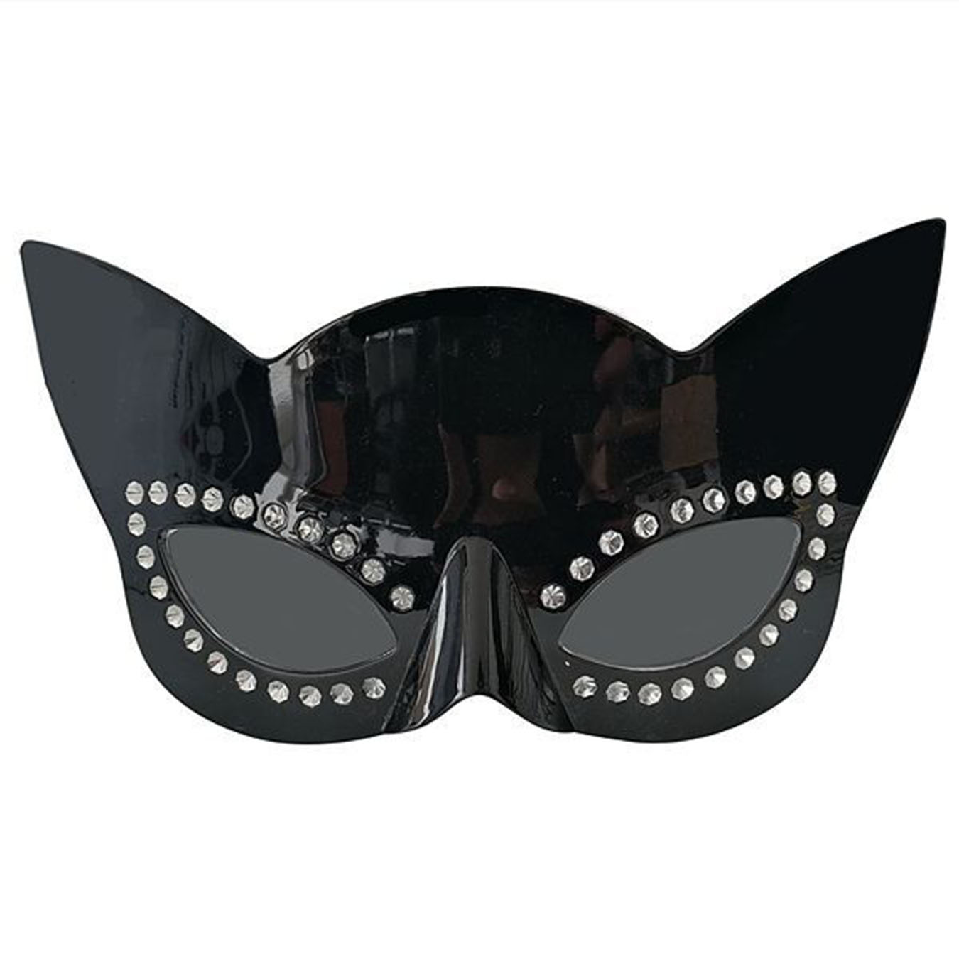 Black Color Black Glass Cat Shaped Party Glasses 20x11 cm