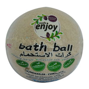 Lavender Handmade Bath Tub Ball Soap Purple 90-120 Gr