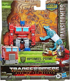 Transformers 7 Rise of the Beasts Weaponizer Optimus Prime Chainclaw