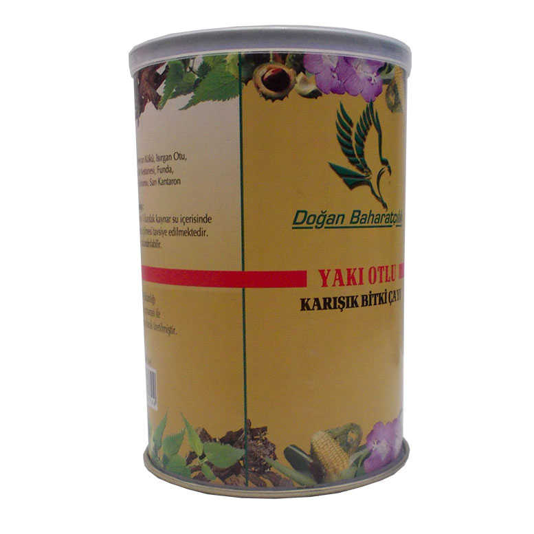 Mixed Herbal Tea with Moxibustion Herb 100 Gr Tin Box