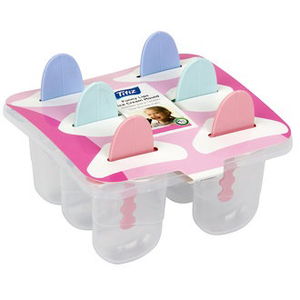 Cute Popsicle Ice Cream Molds 6 Pcs