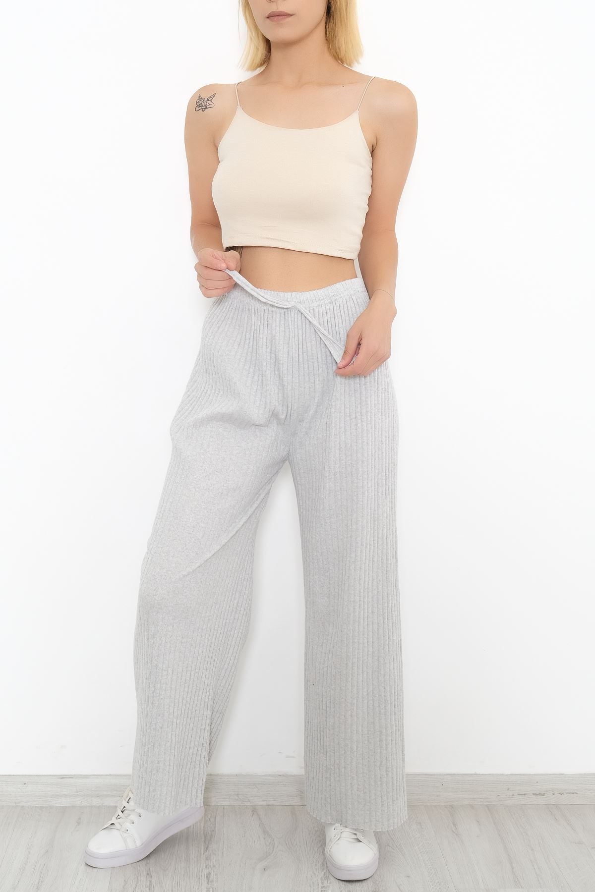 Corduroy Pants Açıkgri