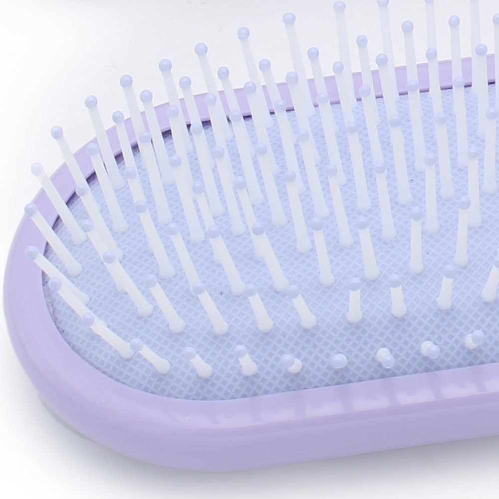 Special Hair Detangling Brush with Bun / Purple / JT8590