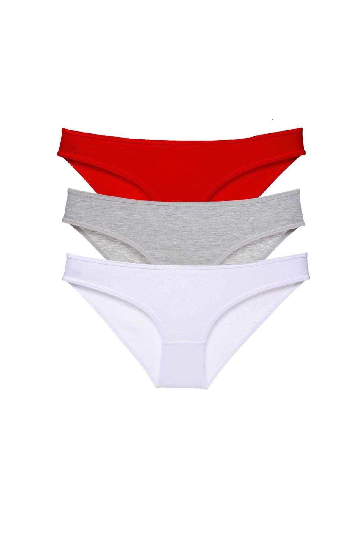 3pcs Super Eco Set Lycra Women Slip Panties 542