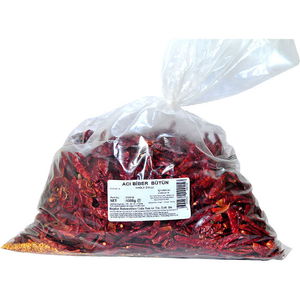 Very Hot Pepper Poison Hot Whole Pepper 1000 Gr Package