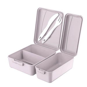 3 Compartment Nutrition Container with Cutlery - Diet Container