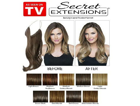 Secret Extensions Magic Hair - Red Copper