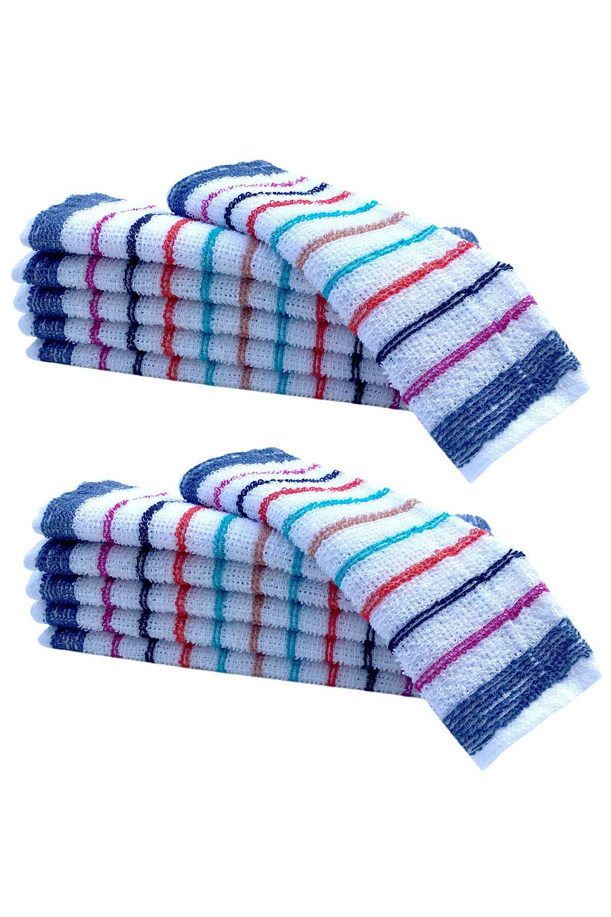 12 Pcs Practical Drying Hand Cloth Kitchen Towel 27x20 Cm