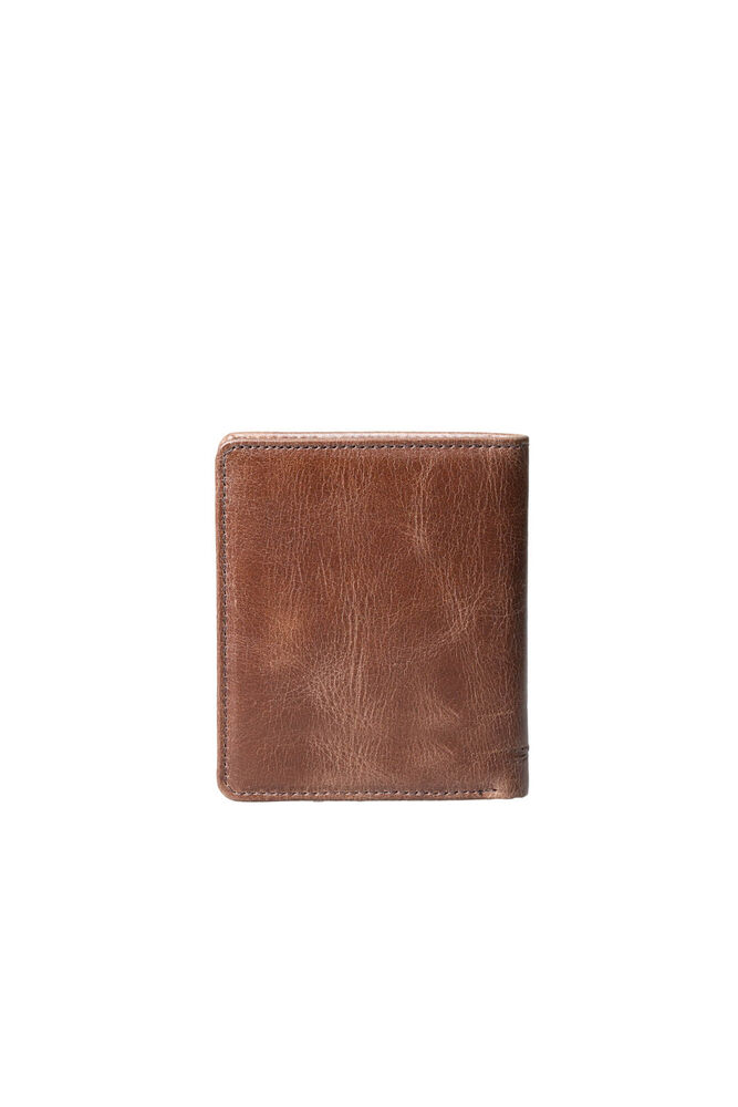 Dustin Antique Brown Leather Men's Wallet