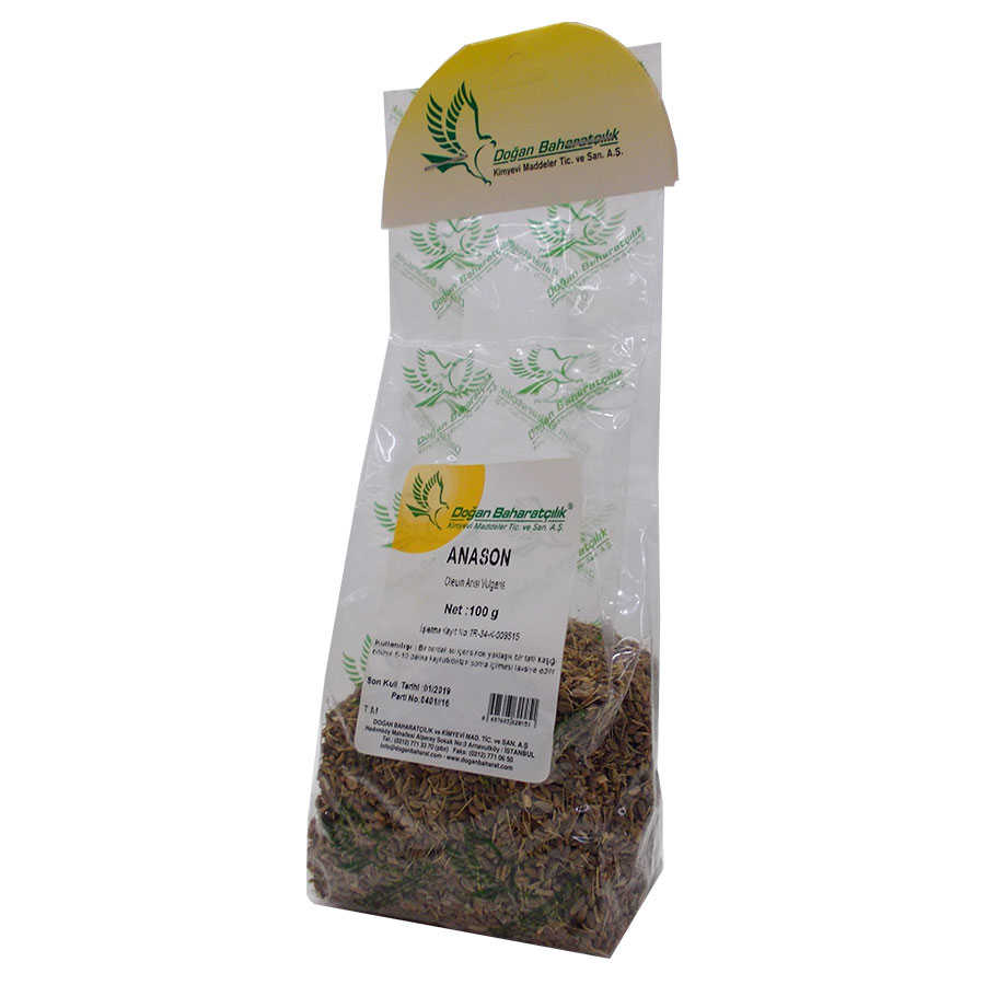 Anise Seed Natural Grain 100 Gr Package